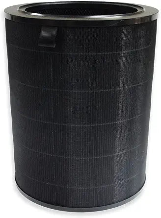 PUREBURG Replacement Filter Compatible with Smartmi Air Purifier KQJHQ01ZM, H13 True HEPA Activated Carbon 2-IN-1 4-Stage Filtration, Pack of 1