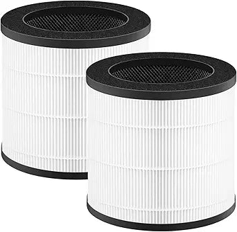 Nispira True HEPA Replacement Filter Compatible with M#14 Air Purifier Part MA14RB1 MA14RW1. 2 Packs