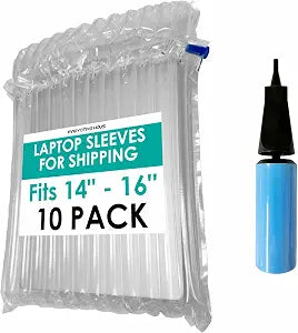 Innovative Haus Inflatable Laptop Protective Bags, 10 Pack, Fits 14-16 Inch