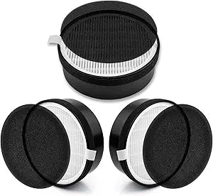 LV-H132 Replacement Filter for LEVOIT Air Purifier Replacement Filter LV-H132-RF, Funmit 3-in-1 Filter Replacement, 3 Pack