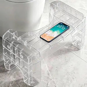 Toilet Stool for Adults, Bathroom Toilet Step Foot Stool