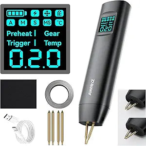 18650 Battery Spot Welder with 1.5" Digital Display 90 Adjustable Power Levels, Auto/Manual Dual Pulse Modes Professional DIY Tool for Lithium Batteries, Making Battery Packs, Solar Projects
