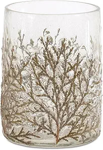 Melrose International Votive Holder (Set of 3) 3" D x 4.25" H Glass