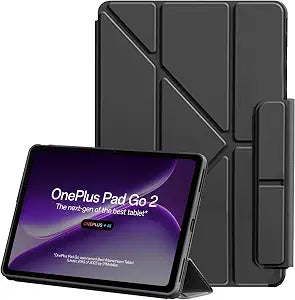 Case for OnePlus Pad GO 2 12.1" 2025 with Vertical Stand Function, Anti-Drop, Shockproof, Protective Cover for OnePlus Pad GO 2 12.1"  Black Brand: Suttkue
