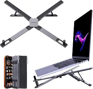 Laptop Stand for DeskFoldable, Adjustable, Computer Riser