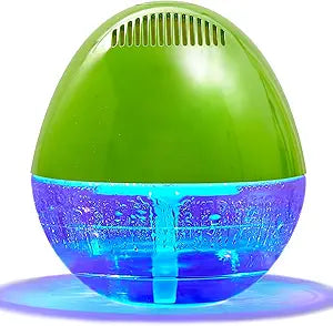 Water-Based Purifier Air Washer, Variable Speed Air Washer Aroma Diffuser with 7 Color 12 LED Night Light, Aroma Fresher Small Air Cleaner, Air Revitalizer & Freshener for Home, Office