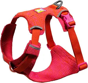 Ruffwear, Front Range Flex Dog Harness, Engineered Knit Construction for Ultimate Fit and Mobility, Lightweight Flexible Everyday Harness with Dual Leash Clips, Rose Violet, Medium