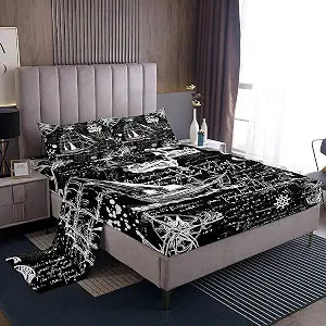 Boat Anchor Decor Adventure Bed Sheets Set Twin Size Kids Boys Deep Pocket