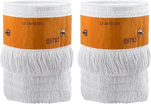 32225 Kerosene Heater Replacement Wicks for Kero World KW-24C, Also for DuraHeat DH-2300,for Dyna-GLO RMC-95C, for Envirotemp 93043 Replacement Wicks, White -1 and 2 Pcs (2 Pcs)