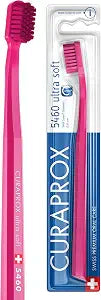 Curaprox CS 5460 Ultra-Soft Toothbrush, Magenta/Magenta, Single Pack