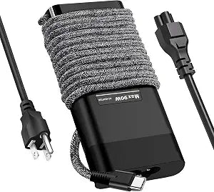 New Slim 65W USB C HP Laptop Charger for HP Spectre X360,Envy,Elitebook,Chromebook,Elite x2,ProBook,Type C Power Cord AC Adapter USB C Laptop Charger