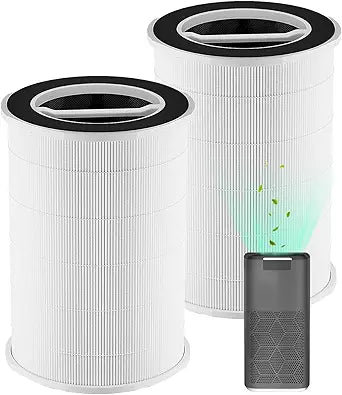P200S/P200 Pro Filter Replcement, Compatible with WELOV P200S/P200 Pro Air Purifier, 3-in-1 H13 True HEPA Filter and Pre-Filter, 2 Pack