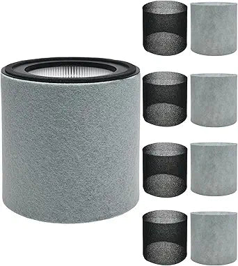 Replacement Filter Compatible with TruSens Z-3000 Large Room Air Purifier, 3-in-1 Filtration High-efficiency Activated carbon Pre-Filter, with 1 Premium Filter + 4 Carbon Filters + 4 Pre-Filters