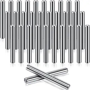 32 Pcs 5 mm x 40 mm Stainless Steel Shelf Dowel Pins Metal Stainless Steel