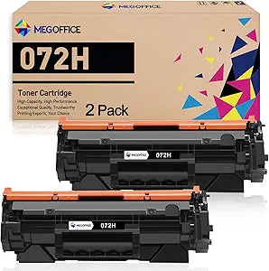 Compatible Toner Cartridge Replacement for Canon 072 072H Black High-Yield Toner Cartridge for Canon ImageCLASS MF284dw MF287dw MF289dw LBP172dw Printer (2 Black)