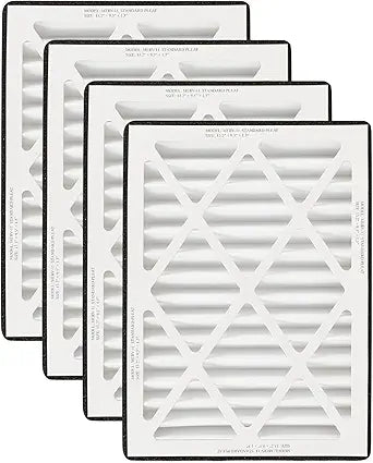 4-Packs Replacement Filter for Air Filtration System,Compatible with Abestorm DecDust 1080IG Air Filtration System,13.2x1.5x6.8" MERV-11 Filters.