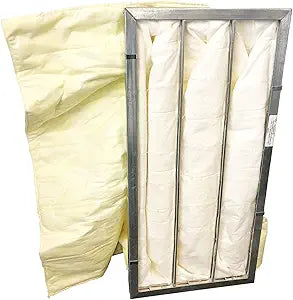 Replacement for JDS 14003 Internal Bag Filter for 750-ER Air-Tech Air Filtration System, Jet AFS-1000B | Very Durable 90-96% Holding Capacity Superior Filtration | 12" x 24" x 12"