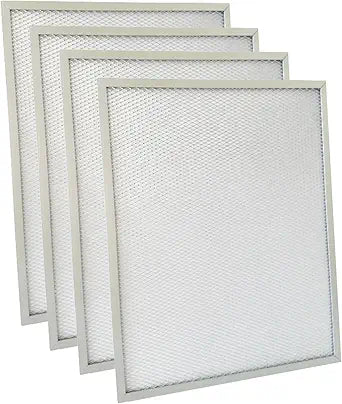 4 Pack 50000293-002 Post Filter 16" x 12.5" Fit for Honeywell Air Cleaner 16" x 25" Models F50F, F300E, F300A, F58F