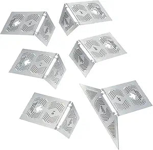 JessEm 07515 6 Piece Stainless Steel Saddle Square Set Precision Measuring Tools for Accurate Layout and Marking