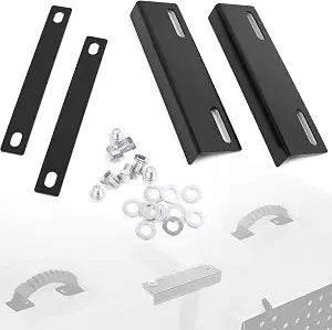 4 Pack Coupler Kit for Kennel, Tie Down Kit For Medium, Intermediate, Large Kennels, Fit for Gen 2 Only (Not Applicable to X-Large Size), With Bolts and Washers, Compatible with Ruffland Kennel