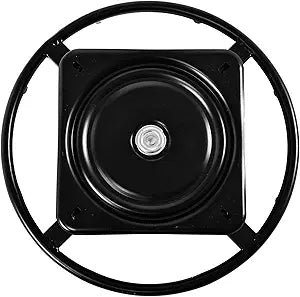 16.5 inch Furniture Ring Base w Swivel Bottom Replacement 360 Degrees Rotate with 10 Inch Plate for Recliner Sofa Chairs