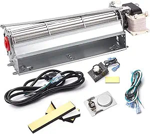 Replacement Fireplace Blower Kit for Heatilator, Majestic, Lennox, Temco Fireplace, GFK4B GFK4 FK4 GFK4A Fireplace Fan Blower Kit for Heatilator GNBC33,NDV4236I,ND3933
