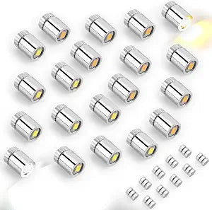 20pcs Mini Led Lights for Craft, Tiny Small Light with 30pcs Batteries