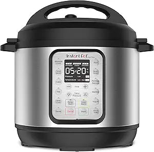 Instant Pot Duo Plus 9-in-1 Multicooker, Pressure Cooker, Slow Cook, Rice Maker, Steamer, Saut, Yogurt, Warmer & Sterilizer, Includes App with Over 800 Recipes, Stainless Steel, 6 Quarts