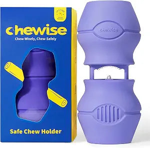 PetClan Chewise Bully Stick Holder, Improved Bully Sticks Holder, Ultimate Secure Heavy Duty, BPA-Free Safety Device to Prevent Choking, Fits Various Bully Sticks and Dog Sizes