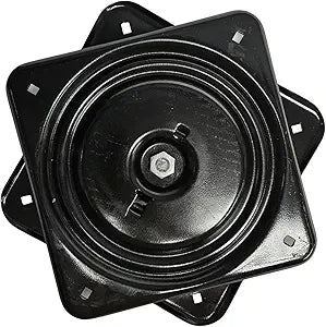 #69BKM - 10.25" - Barstool Recliner Lounge Furniture - Flat Swivel - Memory Return - 65 Ball Bearings - Heavy Duty - 400 Lbs Weight Limit - Made in the USA - Rated No. 1
