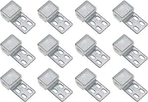 EK E-outstanding 12PCS 4 Holes Upholstery Furniture Spring Clips S Clips Sofa Couch Spring Repair Hardware Accessories
