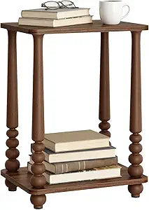 VASAGLE Side End Table, Accent Rectangular Nightstand for Small Spaces