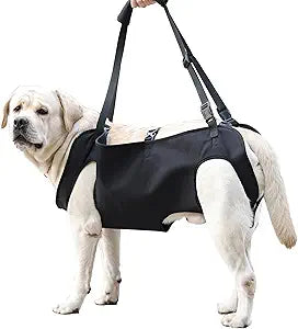 Full Body Lift Harness for Dogs,Canine Support Rehabilitation Dog Carrier Slings with Handles,Adjustable Lifting Straps Full Body Dog Lifting Harness (Medium)
