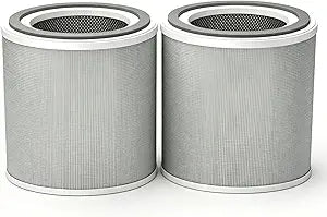 HPA120 Filter O HEPA HPA125 for Honey-well Tabletop Air Purifiers HPA125 & HPA120 with 3-IN-1 Filtration | Include Pre-Filter HEPA & Carbon 2 Pack