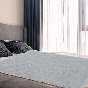 Fanfanwin 1 Pcs Couples Waterproof Mat Lover Reusable Stainproof Blanket Quiet Easy Use Mattress Protector for Adult Multi Functional Bed Sheet Couple Pleasure Comfort (60 x 80 in,Grey)
