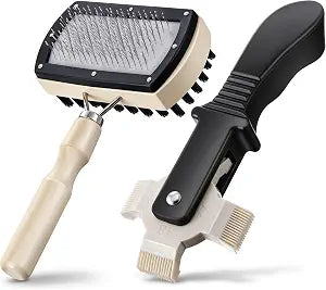 AC Fin Comb Straightener Tool Kit with Coil Cleaner Brush, 16-22 FPI