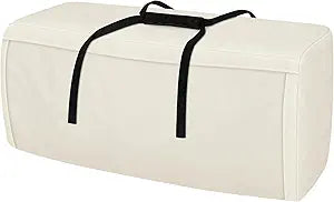 Porch Shield Outdoor Cushion Storage Bag 62 inch Waterproof Outside Storage Bags for Patio Furniture with Zippers and Handles