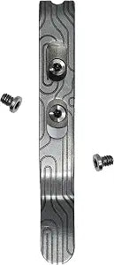 Pocket Clip for Leatherman Free P & T Series, ARC, Bond and Curl Multi-tools | Titanium TC4 - Matte | Titanium Screws | 5 Custom Designs - Norwegian Wood Matte
