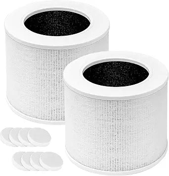 Core Mini Replacement Filter for LEVOIT Core Mini-P Air Cleaner, 2 Pack
