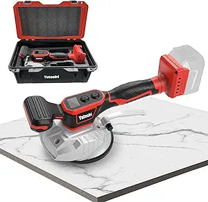 Cordless Tile Vibration Leveling Machine,for Milwaukee 18V Max Battery, Brushless Portable Tiler Vibrator Tool with 8 Adjustable Speed,Digital Display for Floor,Tile,Wall (Battery NOT Include)
