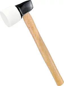 C&T White Rubber Flooring Mallet with 1 Replaceable Head