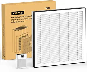 DBFIT Replacement Filter for AP2410 Air Purifier  2-in-1 Air Purifier Filter, Activated Carbon, Removes Pollen, Pet Dander, Smoke, Dust & Odors, 1 Pack