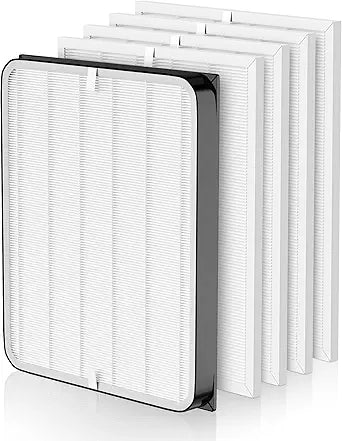3000M Replacement Filters Compatible with Air Doctor 3000 & 3000M Purifiers, Includes 1 Premium Filter and 4 Pleated Pre-Filters, Comparable to Part # ADF3001 & ADF3010