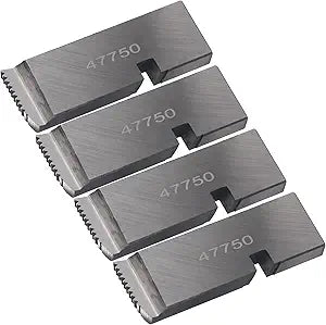 47750 Threading Machine Alloy Dies for Ridgid Thread-Making Machine Accessories, 1-Inch To 2-Inch Hs Hardened Steel Npt Pipe Dies Universal Die Heads Right-Handed