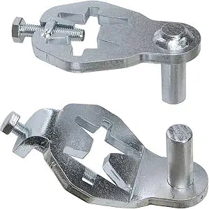 T-Post Gate Hinge Pins,Heavy Duty Gate Hanger,Steel Gate Hinges Target Hanger for Farm Gate, Garden & Backyard Gate, Easy to Install (Patent)