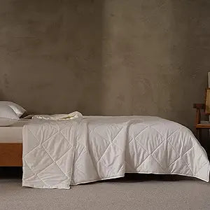 EP Mode Light Weight Wool Comforter for Summer, Purely Natural Duvet Insert, 100% Australian Wool Filling (150GSM, Size King)