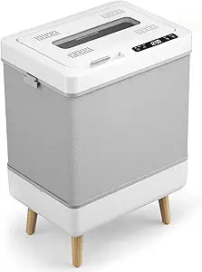 35L Towel Warmer for Bathroom, Family-Sized Foldable Design with Window, Dual Safety Shut-Off for Overheat and Tip-Over, 12 Aroma Discs, Towel Heater for Oversize Bathrobes Blankets