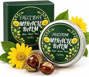 Miracle Balm for Varicose Veins Support,Horse Chestnut & Arnica Leg Cooling Cream with Natural Extracts(1 Pcs)