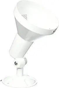Nuvo Lighting SF77/487 One Light Outdoor Heavy Duty Cast Aluminum Durable Weather Proof Security Flood Light, White
