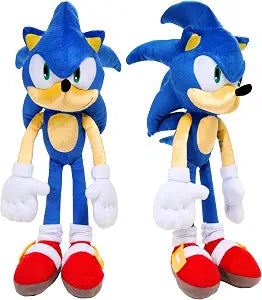 Sonic The Hedgehog Anime Kids Bedding Super Soft Plush Cuddle Pillow Buddy, 22" Tall, (Officially Licensed Product) by Franco